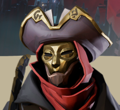 Captura.png STL file Reaper's Mask (Sea of Thieves)・3D printer design to download
