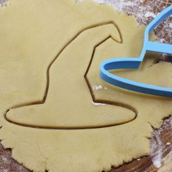 01.jpg STL file Witch Hat cookie cutter for professional・Design to download and 3D print
