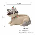 8e3f5e84156945d32e3c502690dc4760.jpg Racoon pot planter 3d model stl for 3d printing