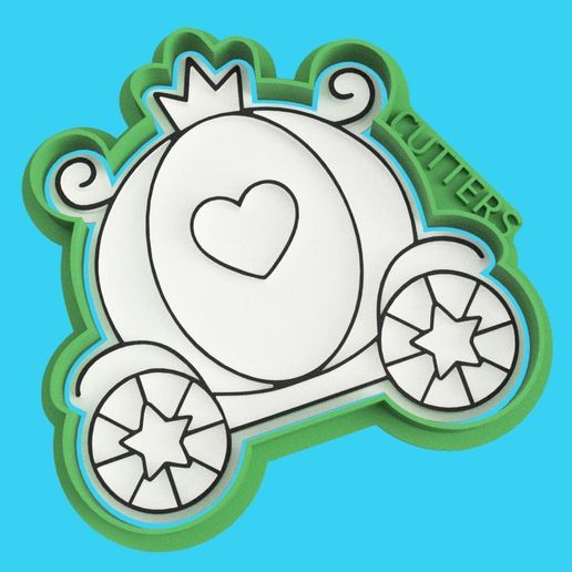 princess-carriage-carruaje-princesa-magico-01.jpg 🏰👑 Princess Carriage Cookie Cutter - Enchanted Ride - Princess Carriage Cutter - Magical Ride