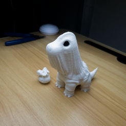 2.png Datei STL halloween dinosaurier・Modell für 3D-Druck zum herunterladen