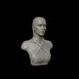 29.jpg Bella Hadid portrait sculpture 3D print model
