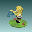 6.png SpongeBob SquarePants tuvalet kağıdı tutacağı