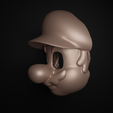 4.png Super Mario Cosplay Costume Face Mask 3D print model