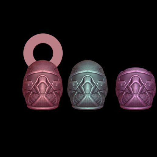 Crysis Korean NanoSuit Bust Vase Keychain for 3d printing, Gift for birthday2 3D model