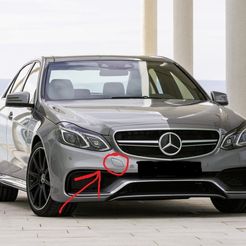 mercedes-benz.jpg Fichier STL Mercedes W212 bouchon de pare-chocs boulon de pare-chocs.・Design pour impression 3D à télécharger