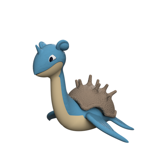 Lapras 3D model