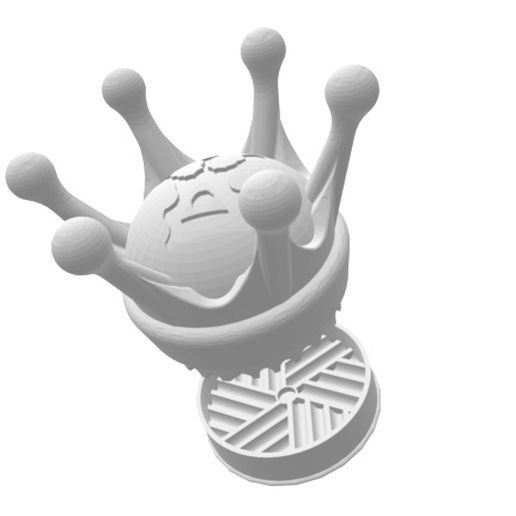 GRINDER GRINDER GRINDER GRINDER GRINDING WEED GRINDERKING CORONA EASY PRINT 3D model