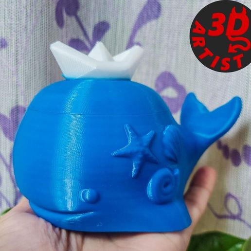 Whale Box - 3D model önizlemesi