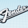 Fender 3d.PNG Fender Classic Amplifier Logo