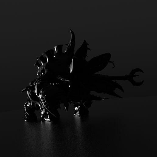 Horse Sparkles Hungry Xenopotamus 3D model