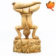 20201230_172647.jpg Yoga Guru in Urdhwa Padmasana (Lotus Headstand)