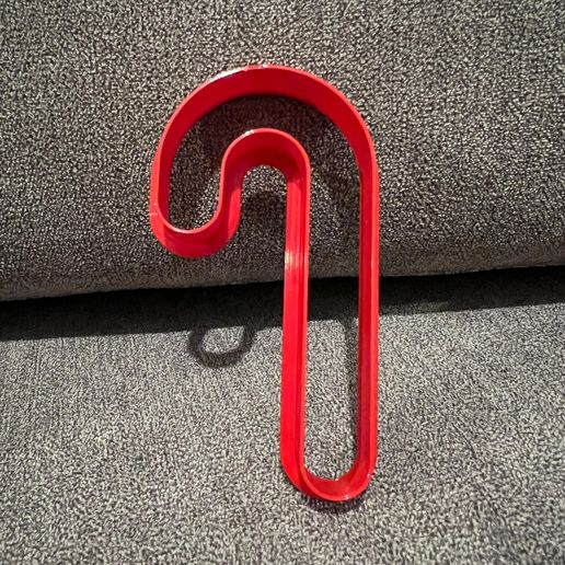 STL file Christmas candy cane cookie mold 🎄 ・Template to download and ...
