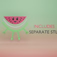render-all-parts.png watermelon / Sandia articulated / flexi
