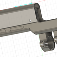 Laser_Flashlight_holder.png Fichier STL Silencieux HDR50 || Extension de canon || Revolver || UMAREX・Design pour imprimante 3D à télécharger