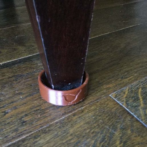 Furniture Floor Protection Coasters - 3D model önizlemesi