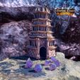 DrowCavewithLogo.jpg Drow Dice Tower - SUPPORT FREE!