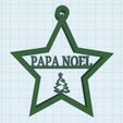 PAPA-NOEL.jpg CHRISTMAS TREE ORNAMENT WITH THE WORD "PAPA NOEL". CHRISTMAS TREE ORNAMENT WITH THE WORD "PAPA NOEL".