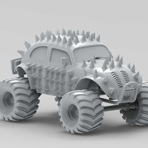 🚗 Wreckfest Bugzilla・ STL File for 3D printing・Cults
