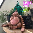 monke_03.png STL-Datei FLEXI SAFTIG ZEN MONKE・3D-druckbares Modell zum Herunterladen