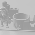 leon-weed.png Cannabis Carrier with Lion