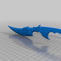 38676029-fa55-4bf7-8d18-86c46c17c609.png Free 3D file Dragon Blade - Remix Me!・3D print design to download