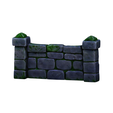 model-3.png stylized stone fence no.6