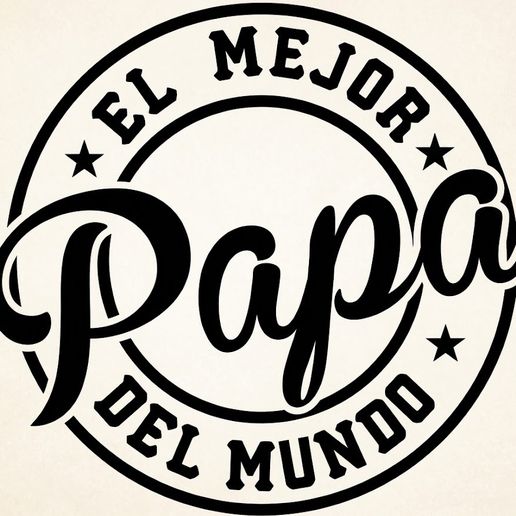 SILUETA DIA DEL PADRE 3D model