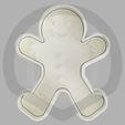 CC_cookie102_1.jpg Cookie cutter Gingerbread man Bear cutter+stamp
