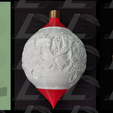 Cults-1.png ItsLitho "Drop" personalized lithophane Christmas ball