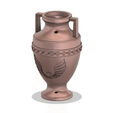 amphore-vase315 v9-01.png vase amphora greek cup vessel v315 modern style for 3d print and cnc