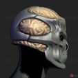 001d.jpg Jason X Mask - Friday 13th movie  - Horror Halloween Mask 3D print model