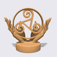 Shapr-Image-2024-02-04-152510.png Mystical goddess hands, Sacred Spirit, Triquetra symbol, Holy Trinity or Triskelion, Celtic symbol of eternity, Trinity symbol, spiritual decor