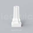 L_1_Renders_3.png Decorative vase set / printable vase / stl files / 3D models / Niedwica / vase collection / home decor / DIY