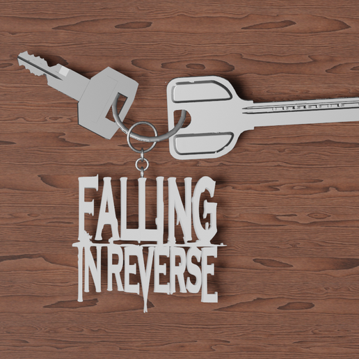 ⏪ Falling In Reverse 2 Logo・ STL File for 3D printing・Cults