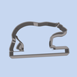 model-1.png Arctodus (3) COOKIE CUTTERS, MOLD FOR CHILDREN, BIRTHDAY PARTY