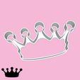10-1-1.jpg Barbie cookie cutters - #10 - barbie crown (style 2)