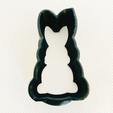 Molde-bunny-2-2.png Free STL file BIG PACK Easter Cookies mold・3D print design to download