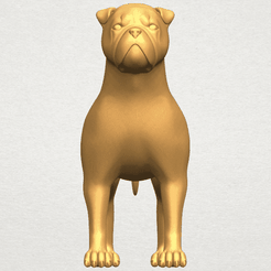 TDA0524 Bull Dog 05 A01 ex500.png Free 3D file Bull Dog 05・Template to download and 3D print