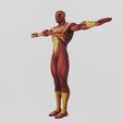 Renders0017.png IRon Spiderman Spiderman Spiderverse Lowpoly Textured