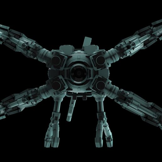 Poly-pod-Scary.jpg Drone araignée autonome