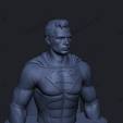 Superman-bust_stl-presupport_dprintable-5.png SuperMan Bust 3D printable
