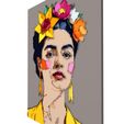 Frida-Kahlo2.jpg Floral Frida Kahlo Home Decow Wall Art