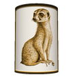 16a.png LITHOPANE - Safari BABIES - meerkat