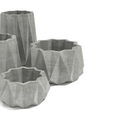 collection.png Origami vase collection ( 4 Vases)