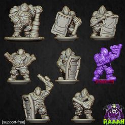 Enforcer_00_A.jpg Archivo 3D Enforcer 10mm [SOPORTE GRATUITO]・Modelo para descargar y imprimir en 3D