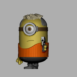 Korben-1.png Fichier STL Korben Dallas Minion・Objet pour impression 3D à télécharger