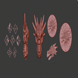 Salamanders_Accessories.png Бесплатный STL файл Salamanders Accessories・Модель 3D-принтера для загрузки