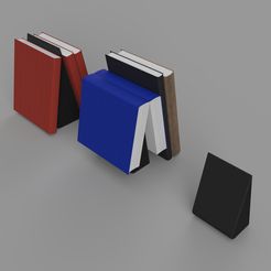 Archivo 3D gratuito Soporte para libros ajustable 🏠・Objeto imprimible en  3D para descargar・Cults
