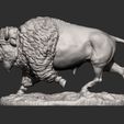bison10.jpg Bison 3D print model